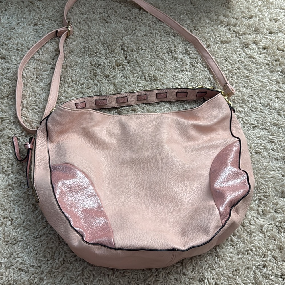 Pink TOTE shopper in light PINK. Shoulder bag for your laptop, ipad